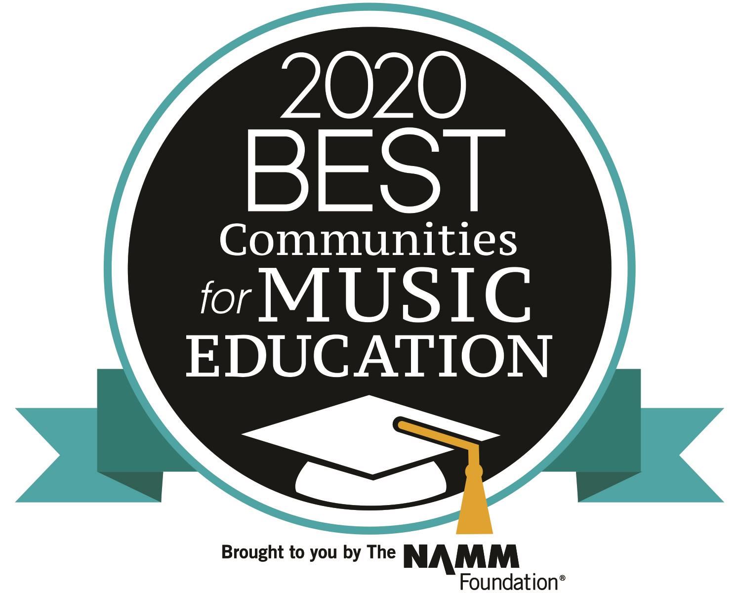 Best Communities for Music Education logo 