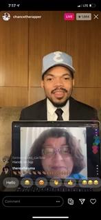 Milwaukee Teacher with Chance the Rapper 