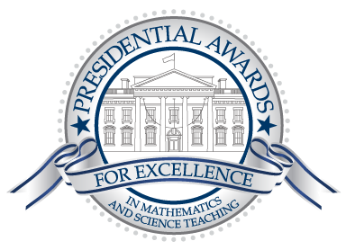 Presidential Awards for Excellence in Mathematics and Science Teaching logo 