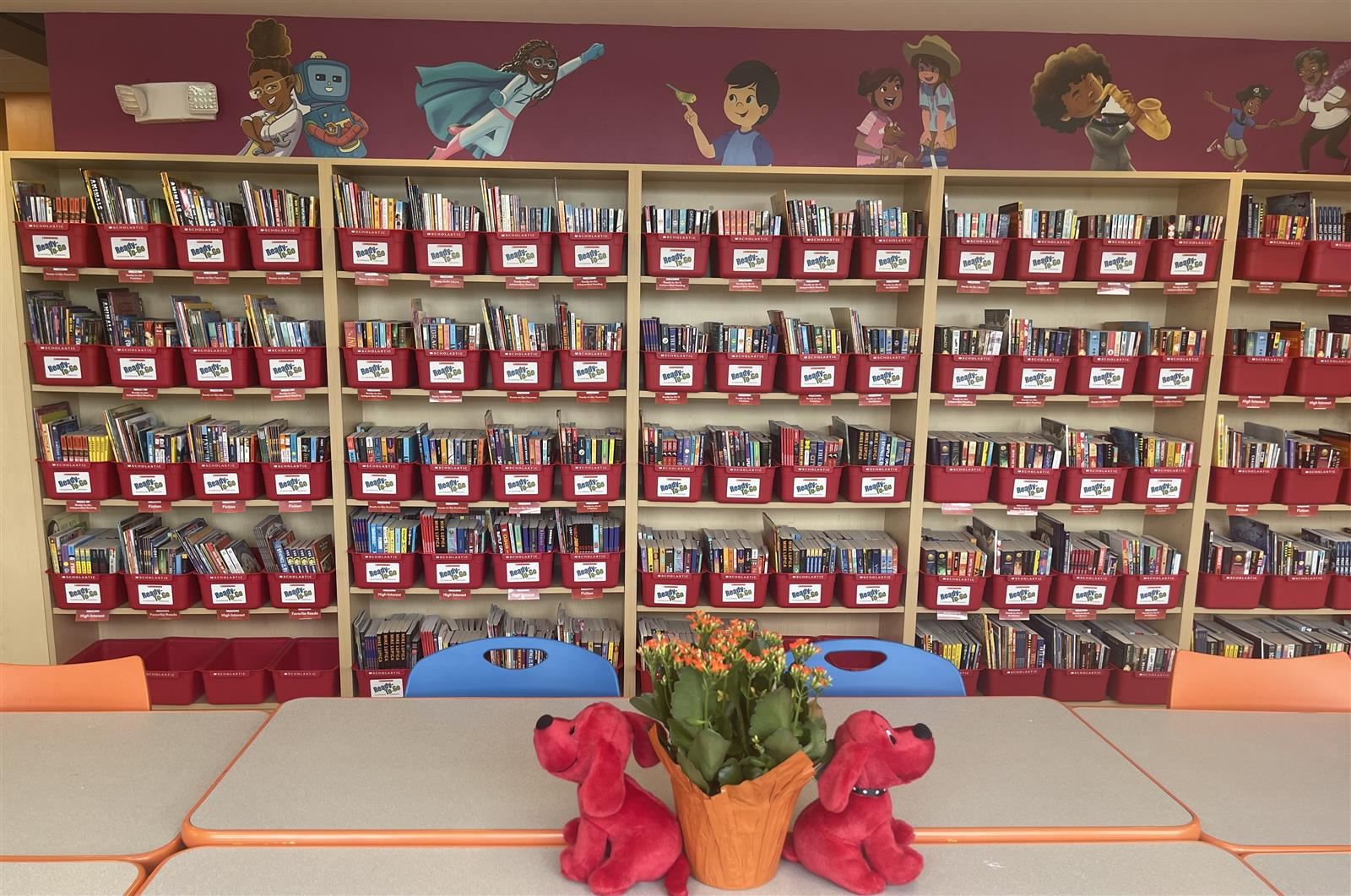 Baltimore Public Schools' Hazelwood Elementary/Middle School's New Library